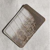 Étui de téléphone portable magnétique en cuir de crocodile d'Himalaya véritable HMS Original Tannery Tech de luxe pour iPhone 18 Promax