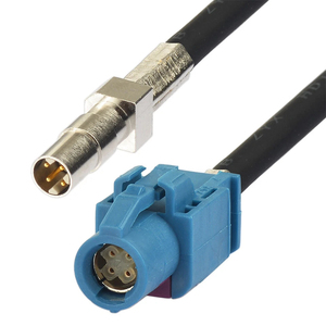 스타 블루 FAKRA 어댑터 암-수 커넥터 LVDS 비디오 케이블 어셈블리 IP67 등급 구리 코어 - Product Image 2