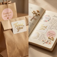 Autocollants adhésifs de luxe personnalisés en feuille d'or, rouleau d'étiquettes texturées haut de gamme pour marques, emballage de produits de boutique, promotion en relief