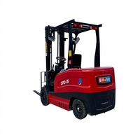 Chariot élévateur à batterie de 2,5 tonnes, 60V 300AH LiFePO4, hauteur de levage de 3 m, chariot élévateur pour la manutention industrielle des matériaux