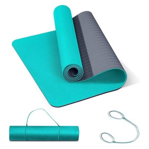Tapete de Yoga TPE <span class=keywords><strong>BESAY</strong></span> 183x61cm/183x80cm, Grosor Personalizado, Colorido, con Logotipo Personalizado, Ecológico, Antideslizante y Resistente al Desgaste - Product Image 2
