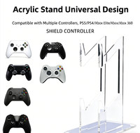 Support de manette de jeu en acrylique, support universel pour manettes PS5/PS4/Xbox/Switch, organisateur de bureau pour accessoires de jeu