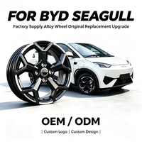 Rines de Aleación de Aluminio de Alto Rendimiento de 15/16 Pulgadas 4x100 para Vehículos Eléctricos BYD Dolphin Surf, Adaptación Dual Sólida
