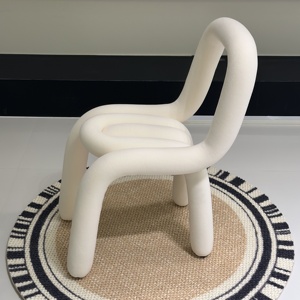 Modern High-End Vanity Stool for Girls Bedroom Luxury Nail Makeup <strong>Chair</strong> Simple Home Backrest for Internet Home Furniture - Product Image 2