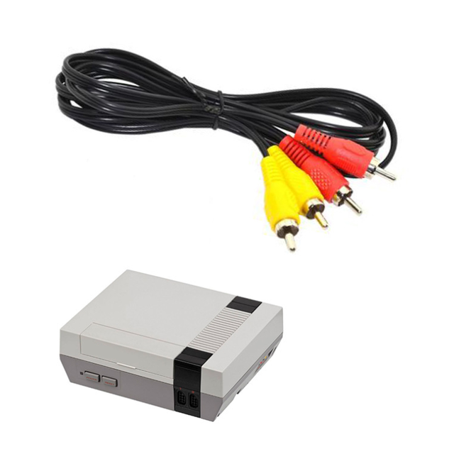RCA TV Composite Video Lead 1.8m 6ft Cable for NES Console AV Cable Cord