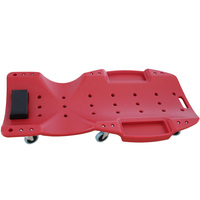 Chariot roulant en plastique pour réparation automobile, 40 pouces, profil bas, pour garage, pour travaux sous le véhicule