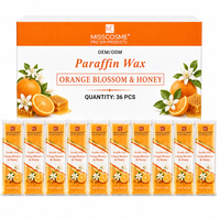 Großhandel Pediküre Maniküre Nagelpflegeprodukte Orangenblüten-Honig Paraffinwachs Feuchtigkeitsspendendes Hand- & Fuß-Spa 453g 1lb Paraffinwachs