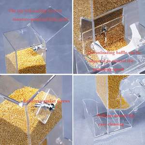 Mangiatoia automatica per semi di uccelli con pesce persico - Product Image 2