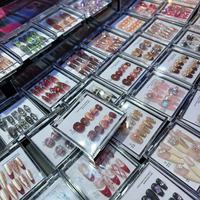 Vente en gros 10 Pcs Ongles à presser en acrylique de luxe faits à la main Ongles artificiels faits à la main au design complet