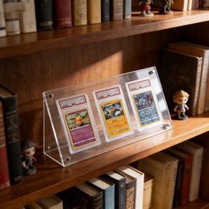 Precio de Fábrica, Moderno Soporte de Exhibición de Acrílico Transparente con Color Personalizado para Tarjetas Graduadas, para Exhibición de Prendas - Product Image 5