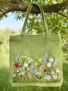 Bolsa de Regalo de Lona Resistente con Asas, Bolsas de Compras de Algodón Reutilizables Ecológicas para Promoción de Marca y Empaquetado Minorista - Product Image 2