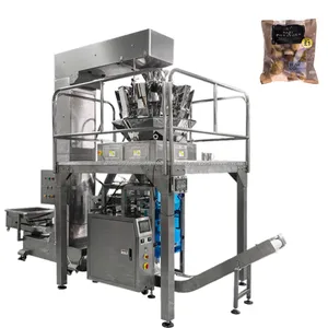 2 pièces d'emballages automatiques, Machine pour peser les frites et les frites, Semi-boeuf, emballage pour pommes de terre et aliments d'animaux