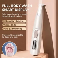 Tondeuse Électrique Rechargeable pour Patte de Chat et Chien, Étanche, en Plastique Sûr et Écologique, avec LED, pour Toilettage – Nouveauté 2025, Meilleure Vente