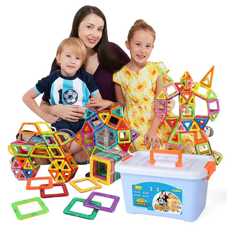 Mini Set di costruzione di design magnetico modello e giocattolo da costruzione blocchi magnetici in plastica giocattoli educativi per regalo per bambini