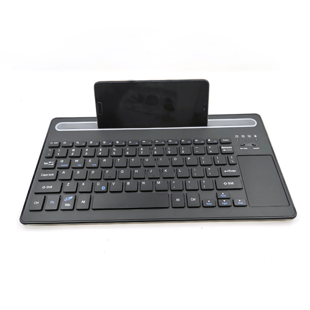 10 Inch Wireless Keyboard Mouse Trackpad Free Sample for iPad Android Tablet iPhone for Windows Mobile Phone BT Interface New