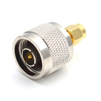 Conector Coaxial RF de Cobre en Oferta, Adaptador de Conector N Macho a SMA Macho