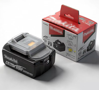 Batterie lithium-ion LiCoO2 professionnelle 18V 6.0Ah BL1860B pour outils électriques LXT et appareils électroménagers, 500 cycles, emballage en boîte couleur