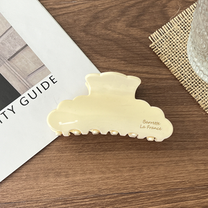 Fermaglio per Capelli Retrò in Acetato Sheshares, Fermaglio Medio per Capelli da <span class=keywords><strong>Donna</strong></span> con Elegante Design a Tiara - Product Image 5