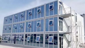 Nhà Máy Trực Tiếp Giá Hiện Đại Đúc Sẵn Không Thấm Nước Cách Điện Modular Phẳng Gói Container Nhà - Product Image 3