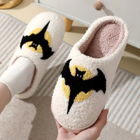 Pantuflas Personalizadas de Diseño Suave para Interiores y Exteriores, Zapatillas Cómodas de Felpa para Mujer, Cálidas, Antideslizantes, para Primavera e Invierno