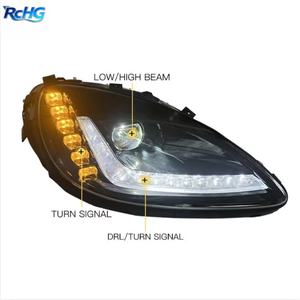 Feux avant à LED complets pour Chevrolet <span class=keywords><strong>Corvette</strong></span> C6 génération 2005-2013, feux de jour Angel DRL - Product Image 4