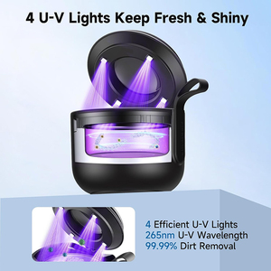 Limpiador Ultrasónico Inalámbrico Recargable para Joyas y Retenedores Dentales, 3 Modos, 48kHz - Product Image 5