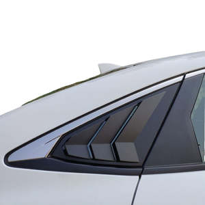 Convient pour 16-21 modèles de la dixième génération <span class=keywords><strong>Civic</strong></span> persiennes arrière modifiées, décoration de fenêtre arrière à <span class=keywords><strong>deux</strong></span> <span class=keywords><strong>portes</strong></span> et trois <span class=keywords><strong>portes</strong></span> - Product Image 2