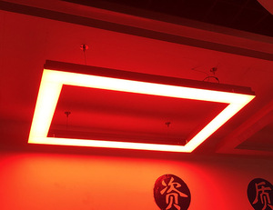 2024 nouveauté 12FT Shadowless 40 "large Rectangle profil en aluminium LED lumière linéaire pour <span class=keywords><strong>billard</strong></span> Game Club - Product Image 3
