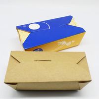 Emballage alimentaire en papier Fenêtre Bonbons Fruits Sushi Salade Boîte