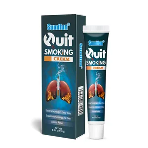 Penjualan Terbaik Sumifun krim berhenti merokok krim berhenti asap salep medis Herbal nikotin anti-merokok krim perawatan kesehatan tubuh plester