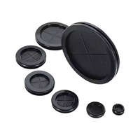 Anneau de protection de câble écologique double face antidérapant et inodore, guide-câble en caoutchouc, manchon anti-poussière pour prise, résistant aux températures
