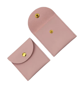 PU Leather <b>Jewelry</b> <b>Storage</b> Pouch Mini Pouch With Concealed Switch Design Customized Pouch Wholesale - Product Image 6
