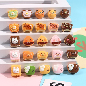 JC JC052-A ขายดี ชาร์มอะคริลิคสำหรับทำอาหาร คุณภาพสูง รูปทรงไม่สม่ำเสมอ หลากสี  วัสดุทำมือ DIY สำหรับตกแต่งผม จำนวนมาก - Product Image 3