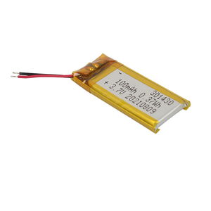 可充电聚合物锂电池 <span class=keywords><strong>3</strong></span>.7V 100mAh 301430 301530 高品质锂电池，带 PCB 和电线 - Product Image 2