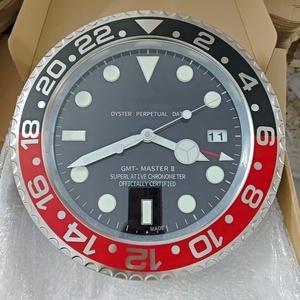 Reloj de Pared de Cuarzo de Lujo con Diseño Metálico, Analógico, Artístico para Oficina, con Lupa, Moderno, Reloj de Pulsera y de Pared - Product Image 2