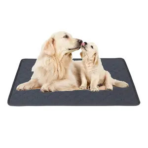 Fabrikant Huisdier Voeden Mat Hond Pads Puppy Training Hond Custom Herbruikbare Waterdicht Wasbaar Huisdier Pads