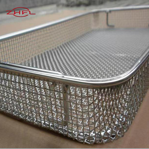 Cesta Rectangular Ecológica de Acero Inoxidable para Desinfección, Esterilización y Limpieza de Equipo Médico, Suministros de Laboratorio Industrial - Product Image 3