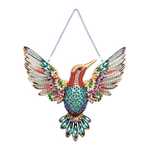 จี้อะคริลิคโลหะแขวนผนังภาพวาดรูป<span class=keywords><strong>นก</strong></span>บินแบบทำมือ - Product Image 5