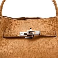 Nouveau Sac à Main Élégant et Classique en Cuir de Vachette Pleine Fleur pour Femme, Modèle 2026, Géométrique, Décontracté, Porté Épaule ou Croisé, Qualité Supérieure