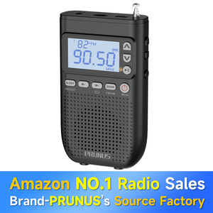 <span class=keywords><strong>Radio</strong></span> AM FM Portátil Directo de Fábrica, Batería Recargable de 2000mAh, Pantalla LED, Linterna, Temporizador de Apagado, Reloj Despertador, Altavoz - Product Image 1