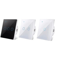 Prise murale intelligente TUYA ZIGBEE personnalisable noire sans neutre avec courant maximal de 16A et tension maximale de 25V