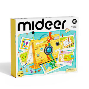Livre sensoriel Mideer 3+ |   Livre d'activités <span class=keywords><strong>de</strong></span> voyage pour l'apprentissage sans écran, <span class=keywords><strong>jouet</strong></span> pour enfants - Product Image 1