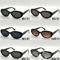 Lunettes de soleil originales en acétate de haute qualité pour hommes et femmes, avec verres dégradés effet tortue poli, protection UV400