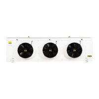 Evaporador de refrigeración de baja temperatura para habitación fría, unidad de condensación de 380V, evaporador con descongelación eléctrica