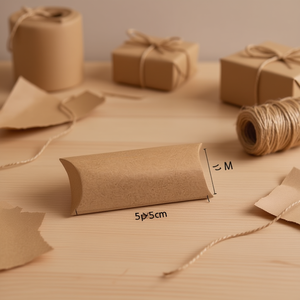 Scatola in Carta Kraft ILAN 5x12,5 Cm Pieghevole per Confezionamento 6pz - Product Image 2