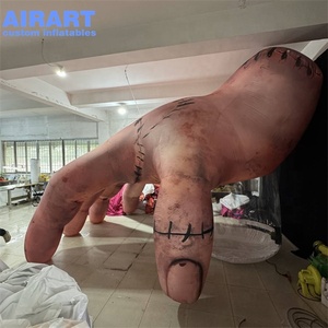 Mano Gigante Inflable de Stitch para Halloween, Escultura Inflable de Mano de Diablo para Decoración de Parques Temáticos, Laberintos Encantados y Escenarios de Clubes - Product Image 1