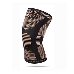 Genouillère en cuivre élastique en néoprène à compression pour le fitness, le sport, le basketball, l'entraînement et le soulagement de l'arthrite - Product Image 1