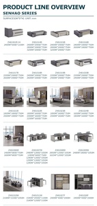 Scrivania Direzionale a L di Lusso Moderna per CEO, Finitura Nero-Oro in <span class=keywords><strong>MFC</strong></span>, Progetto Ufficio Aziendale High-Tech, Produzione Diretta ODM/OEM - Product Image 2