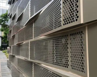 Revêtement architectural traditionnel en aluminium pour l'extérieur des bâtiments à Riyad - Écologique et ignifuge