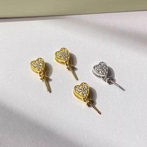 31406 Accessoires en perles DIY, pendentif en argent pur S925 avec perles de 10-13 mm, support vide, pendentif or/argent, pendentifs en diamant, breloques - Product Image 2